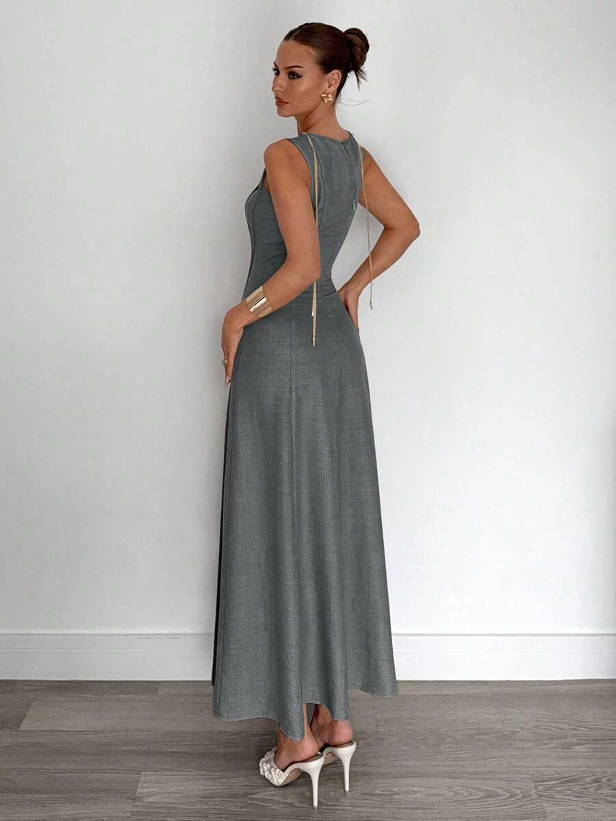 Vestido Celina Evasê Lumière