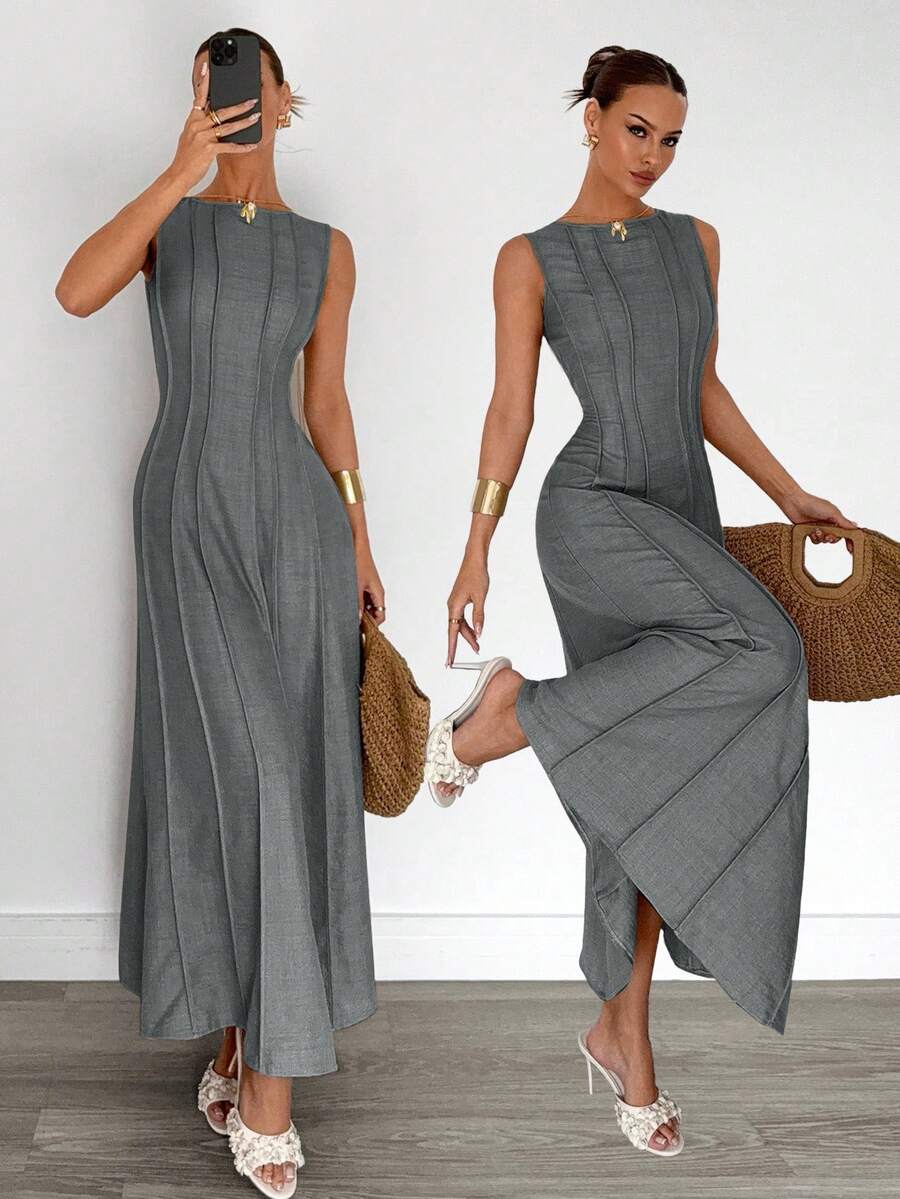 Vestido Celina Evasê Lumière