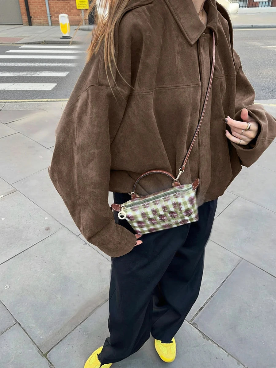 Jaqueta Valentina Suede Military