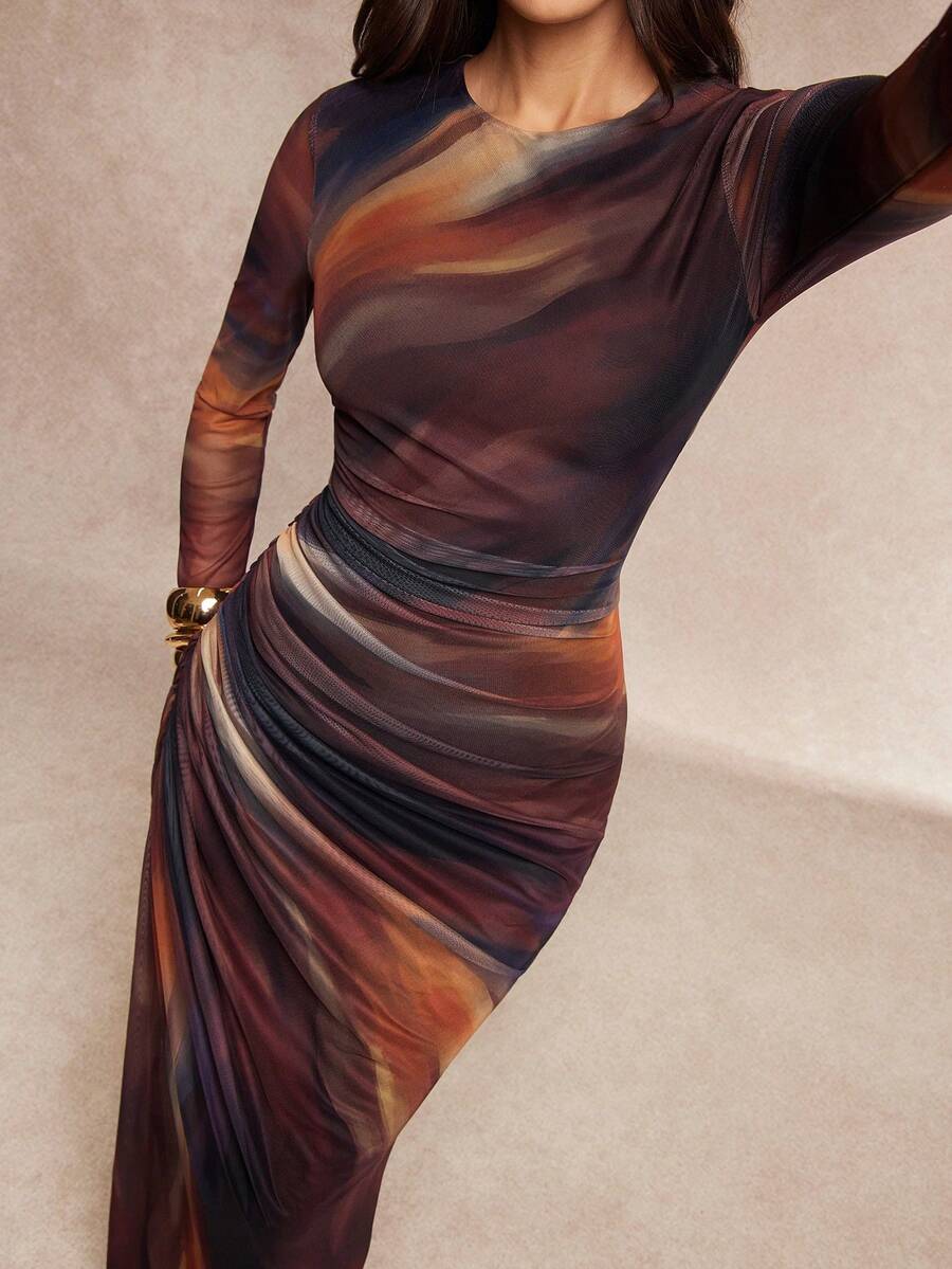 Vestido Serena Tie Dye Elegance