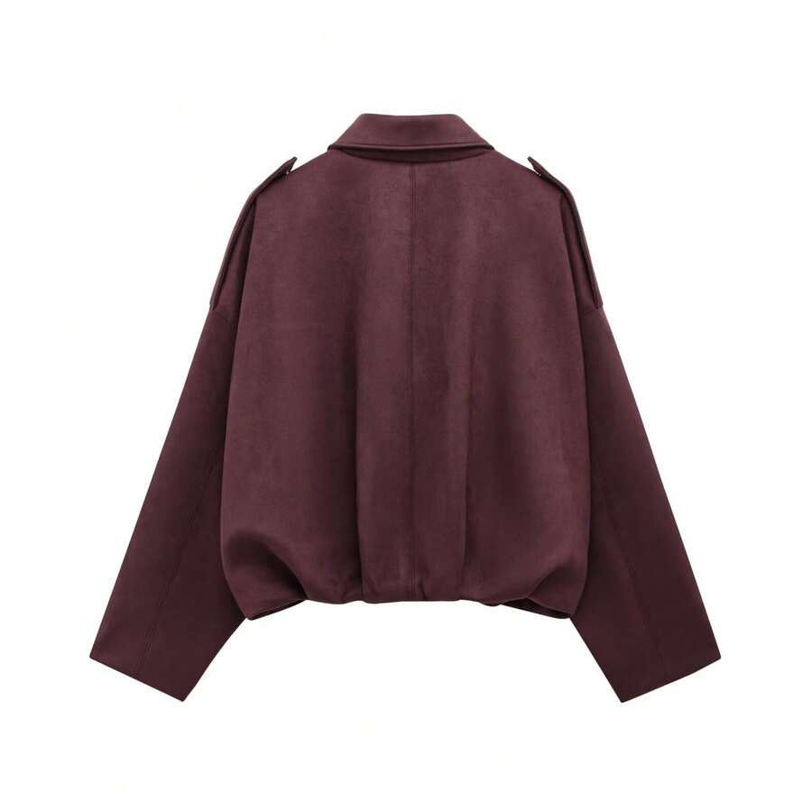 Jaqueta Valentina Suede Military