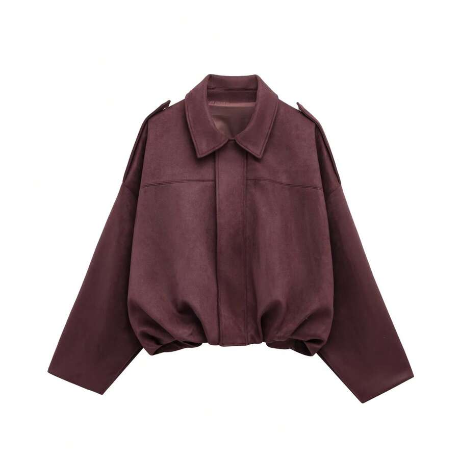 Jaqueta Valentina Suede Military