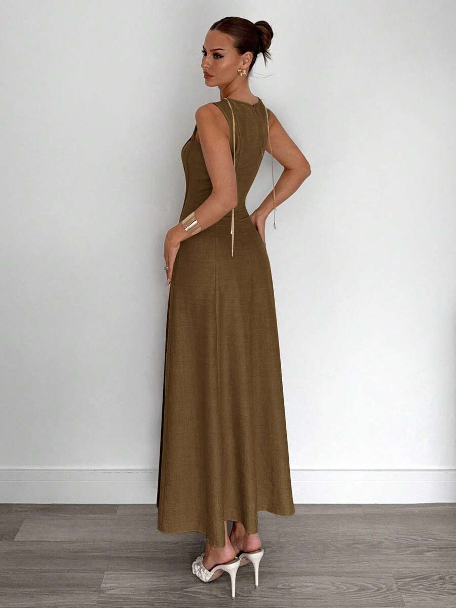 Vestido Celina Evasê Lumière