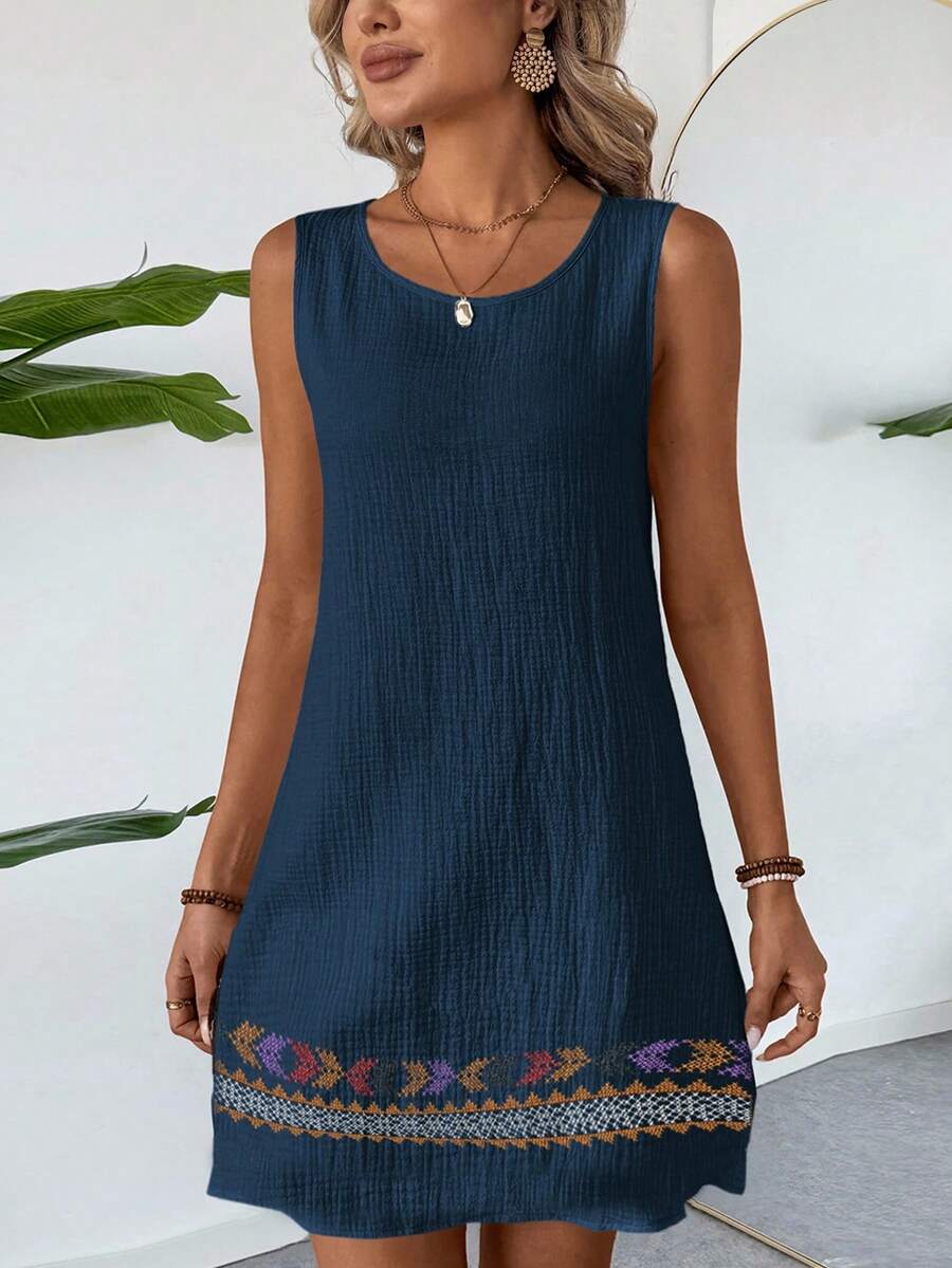 Vestido Serena Boho Natural