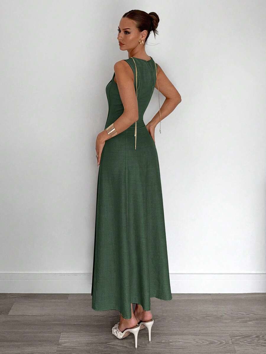 Vestido Celina Evasê Lumière