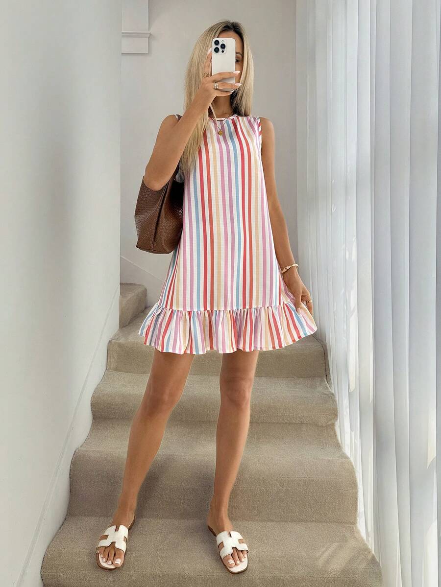 Vestido Chloe Riviera Listrado
