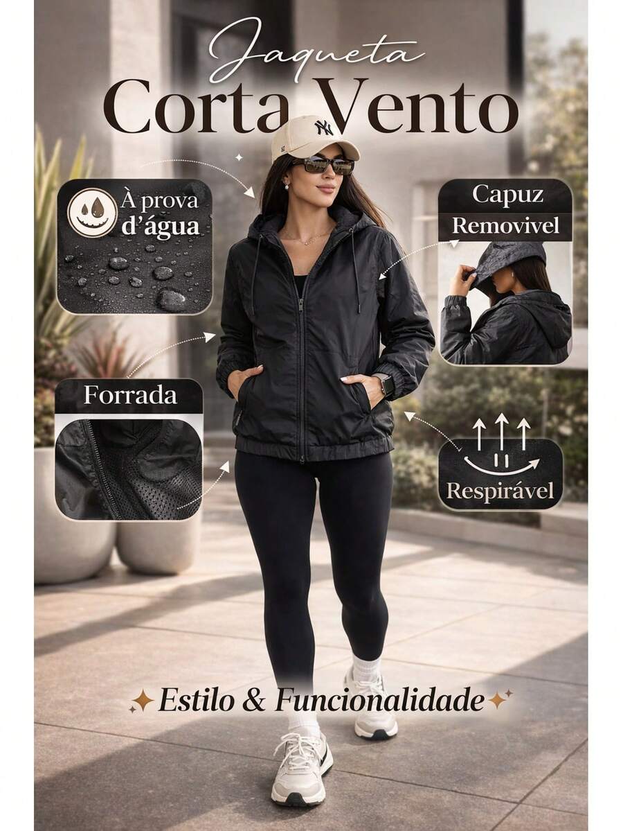 Jaqueta Helena Windproof Urban