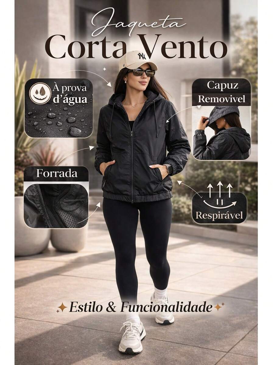 Jaqueta Helena Windproof Urban
