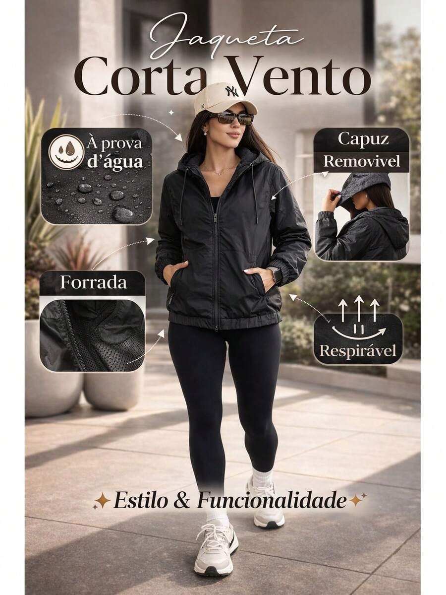 Jaqueta Helena Windproof Urban