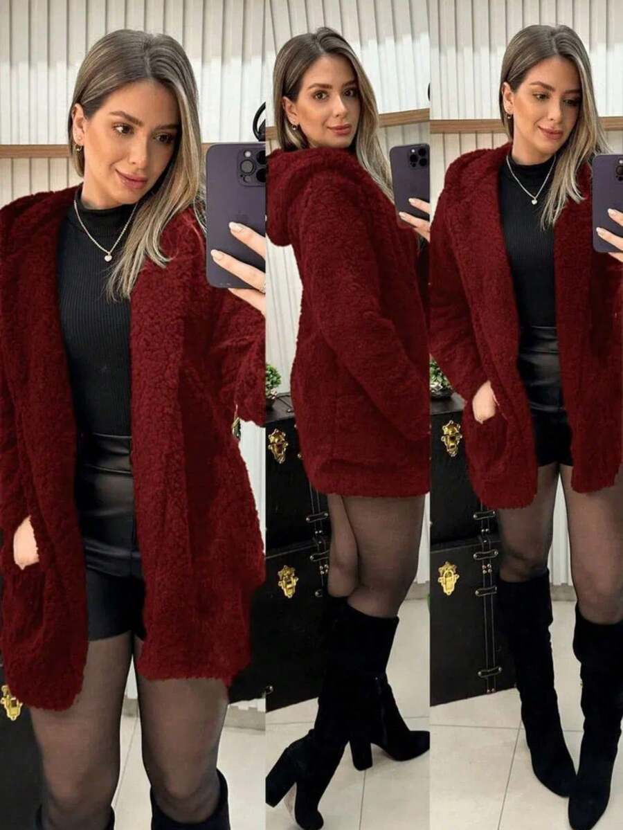 Casaco Aurora Teddy Inverno