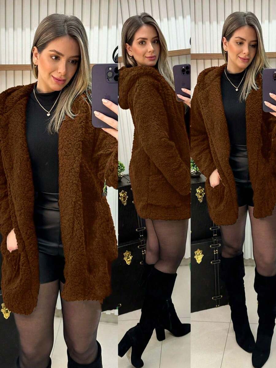 Casaco Aurora Teddy Inverno