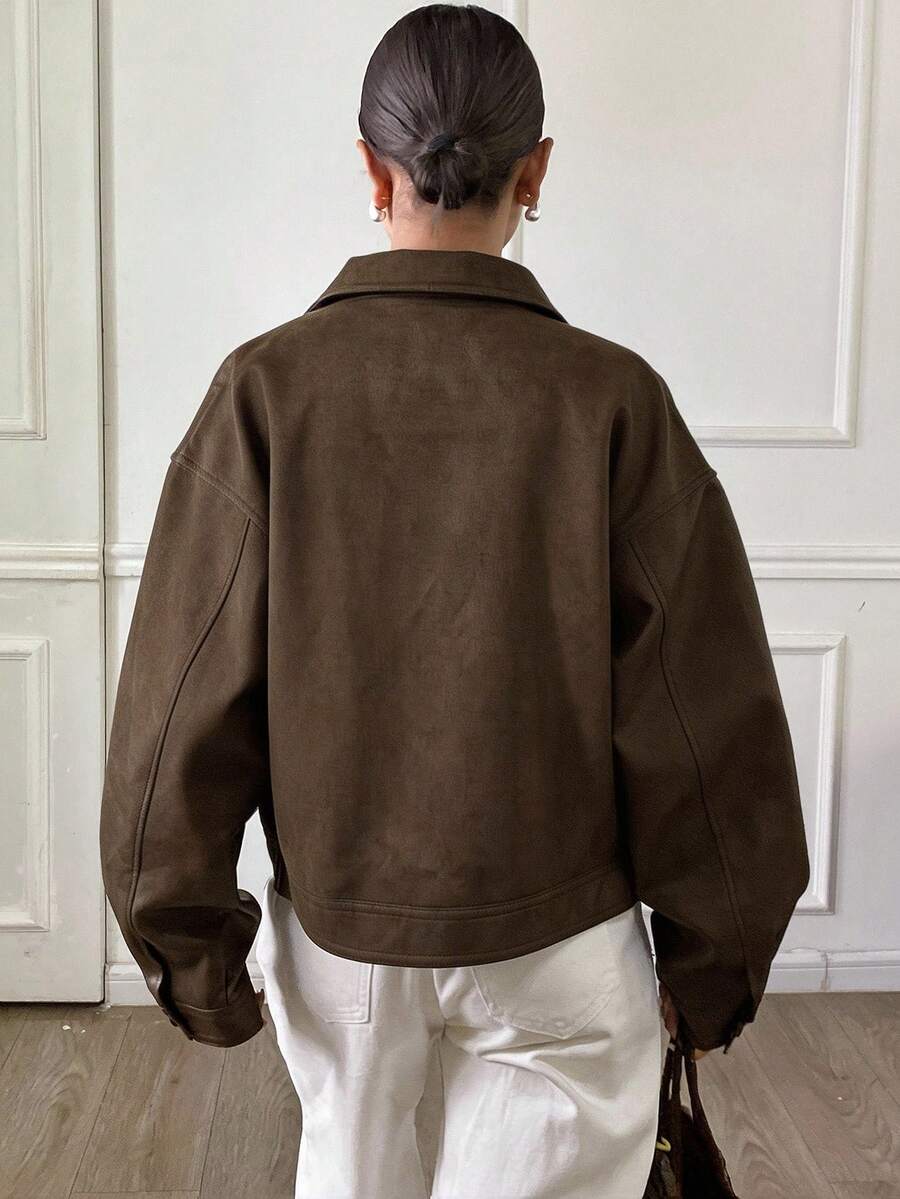 Jaqueta Aurora PU Oversized