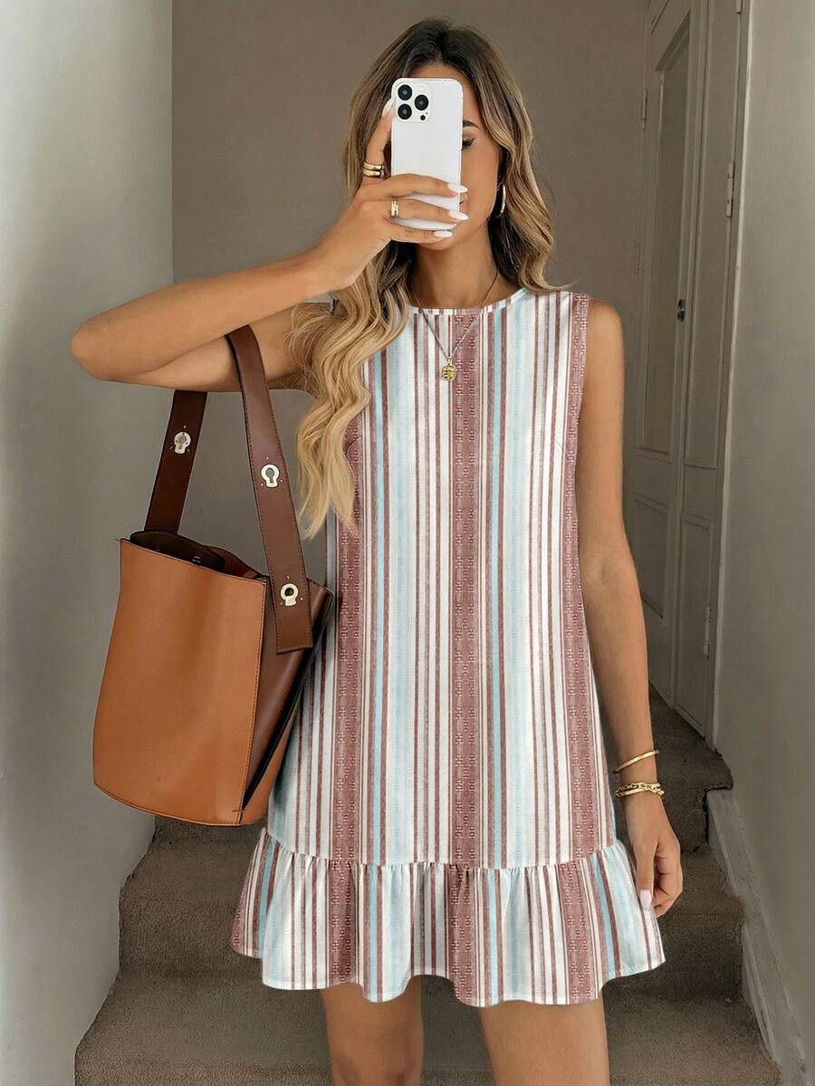 Vestido Chloe Riviera Listrado