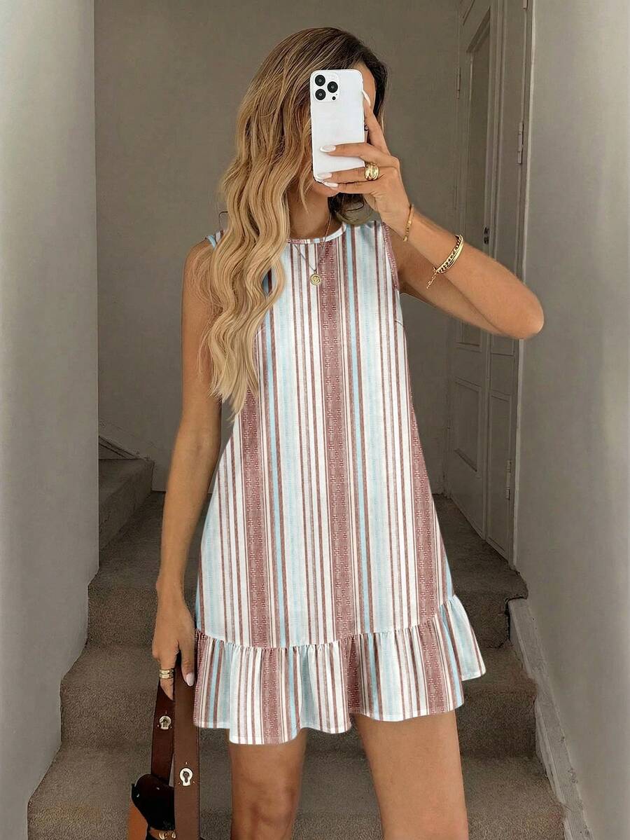 Vestido Chloe Riviera Listrado