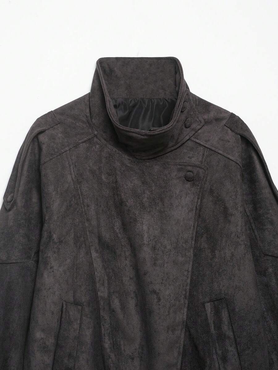 Jaqueta Valentina Leather Noir