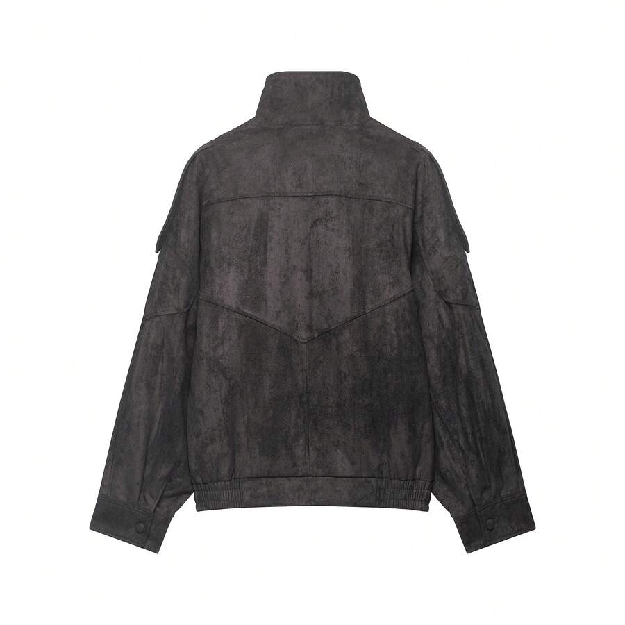 Jaqueta Valentina Leather Noir