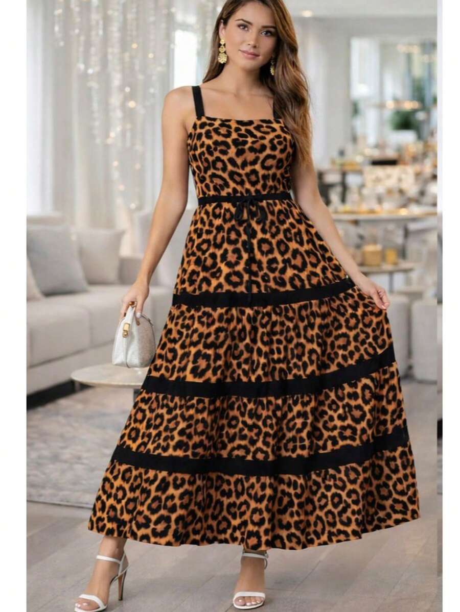 Vestido Lavinia Striped Elegance