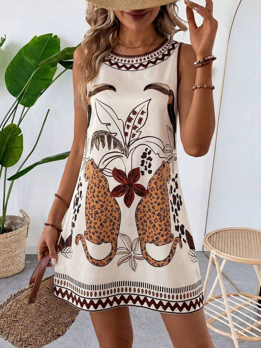 Vestido Serena Boho Natural