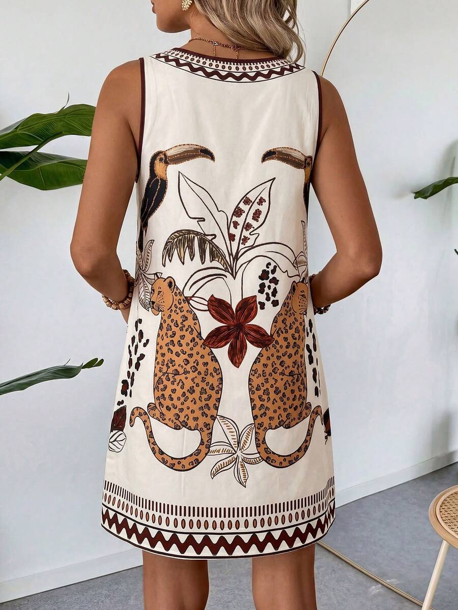 Vestido Serena Boho Natural