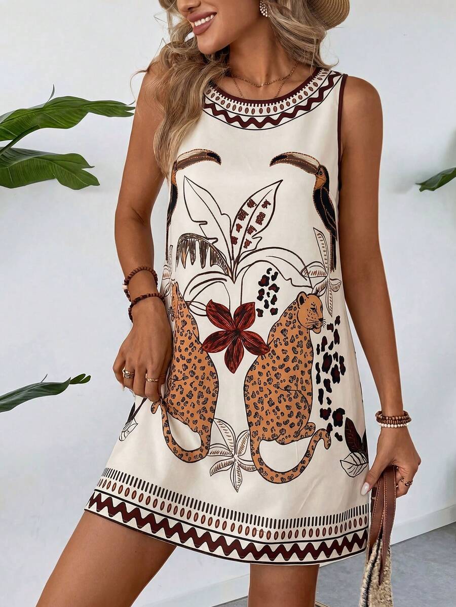 Vestido Serena Boho Natural
