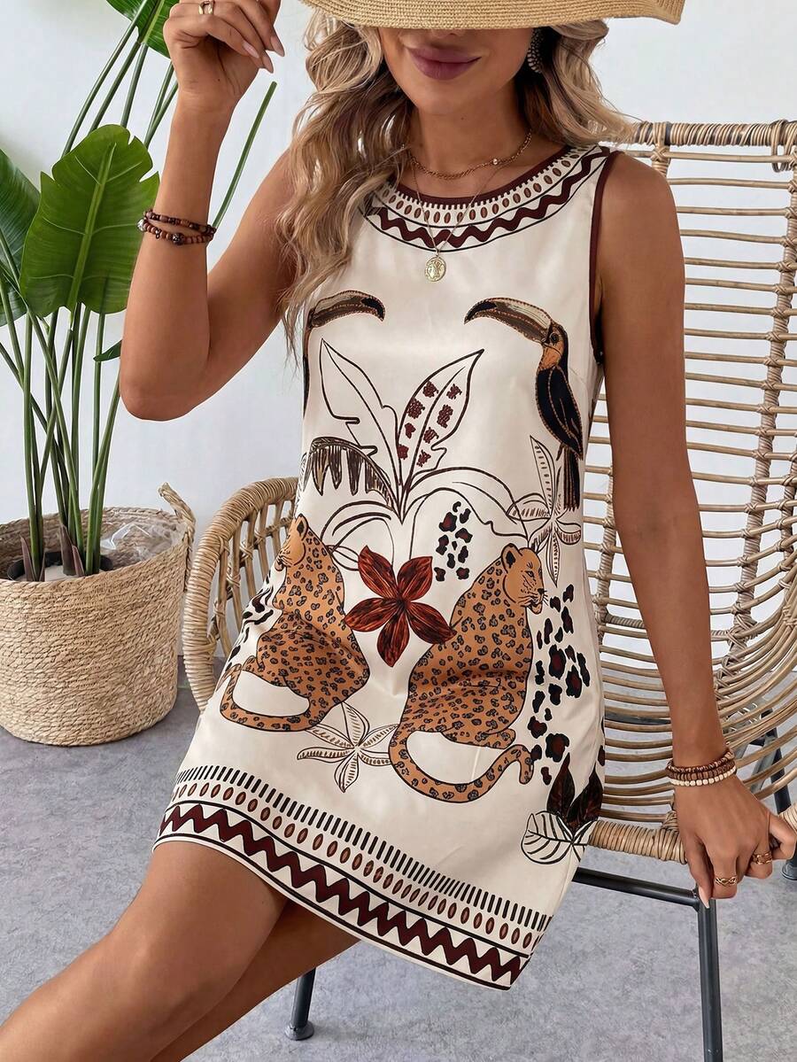 Vestido Serena Boho Natural