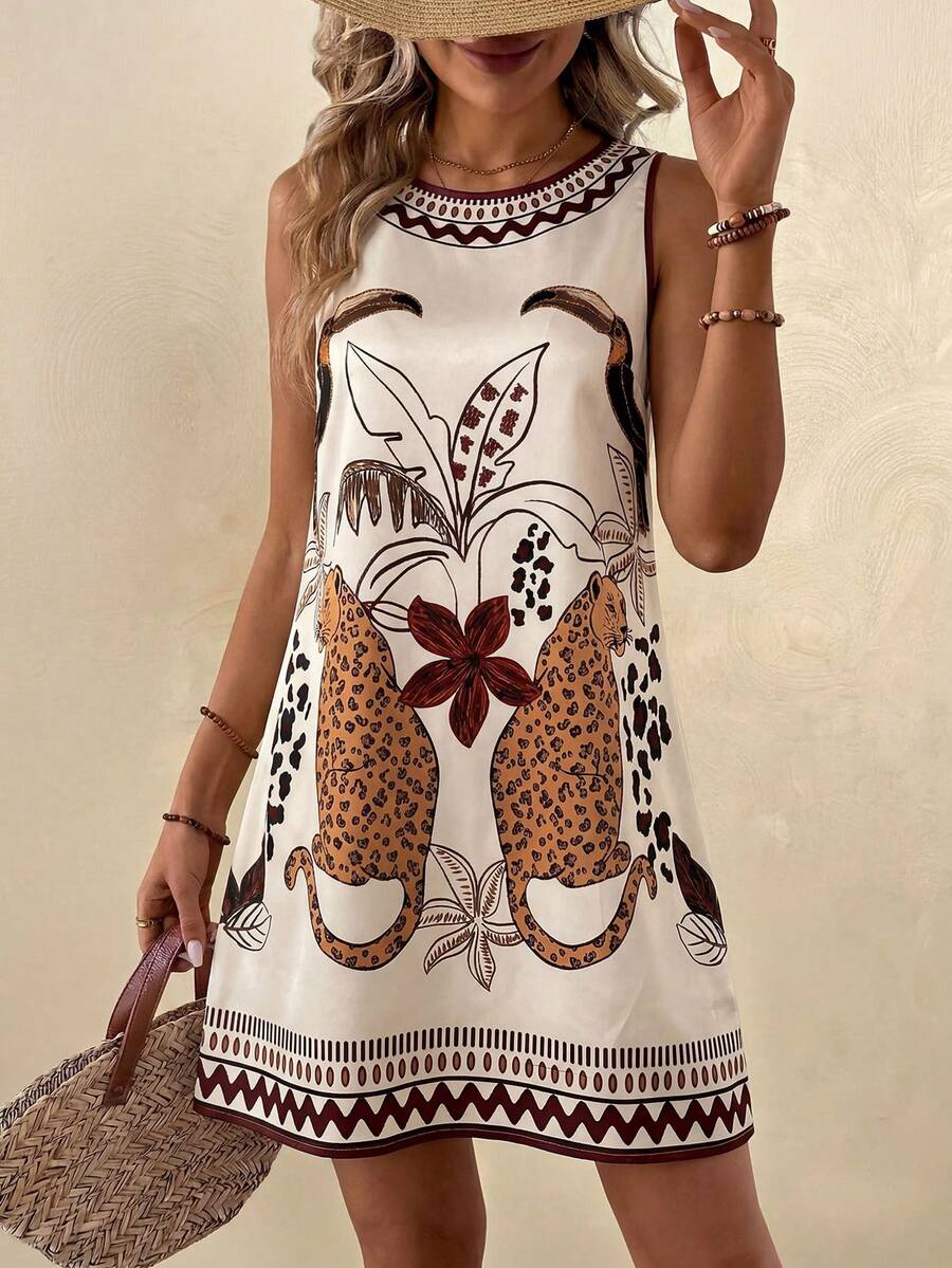 Vestido Serena Boho Natural