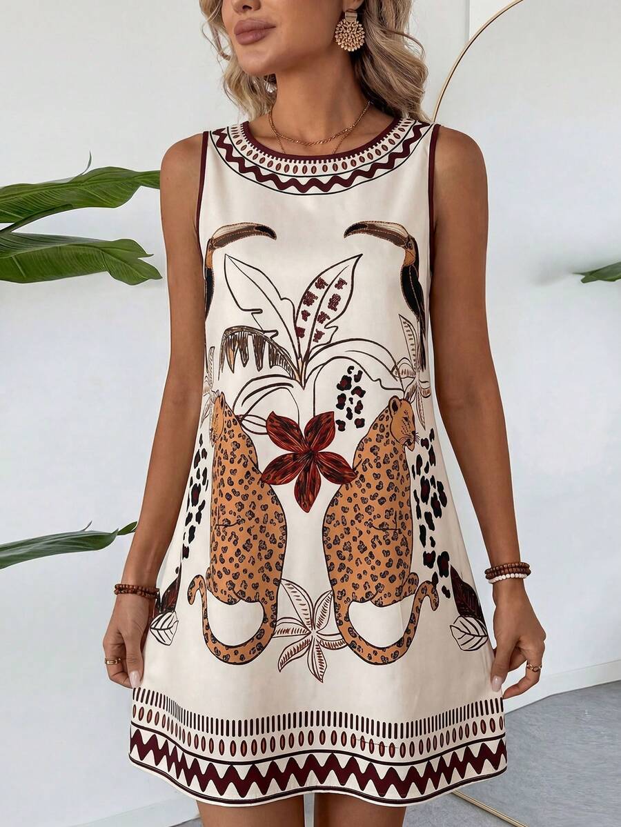 Vestido Serena Boho Natural