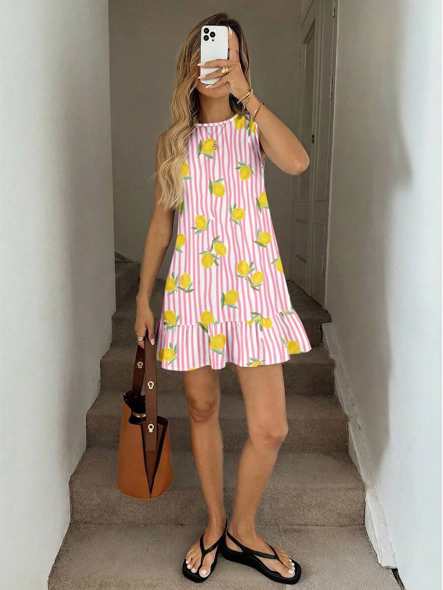 Vestido Chloe Riviera Listrado