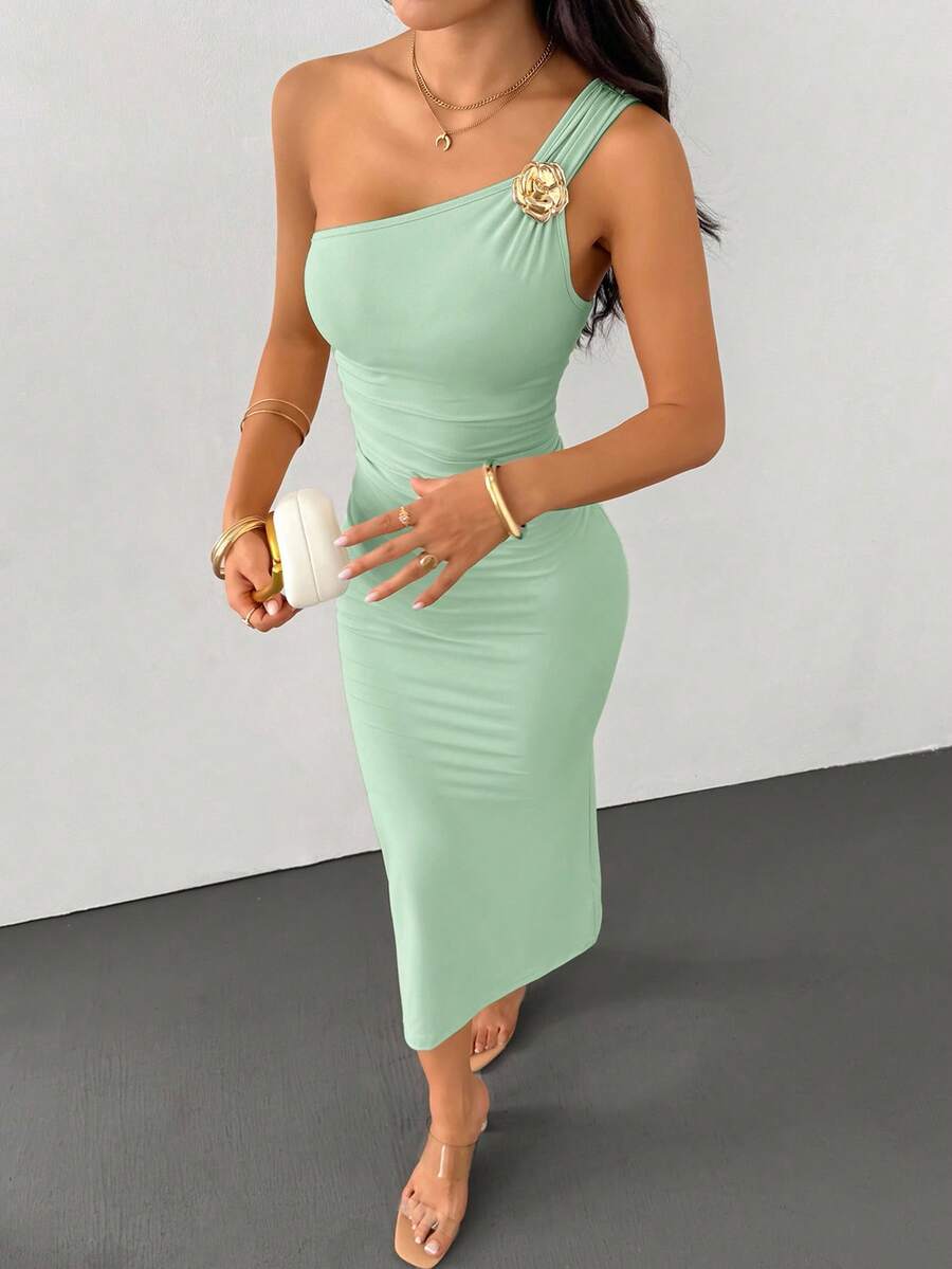 Vestido Nicole Golden Charm