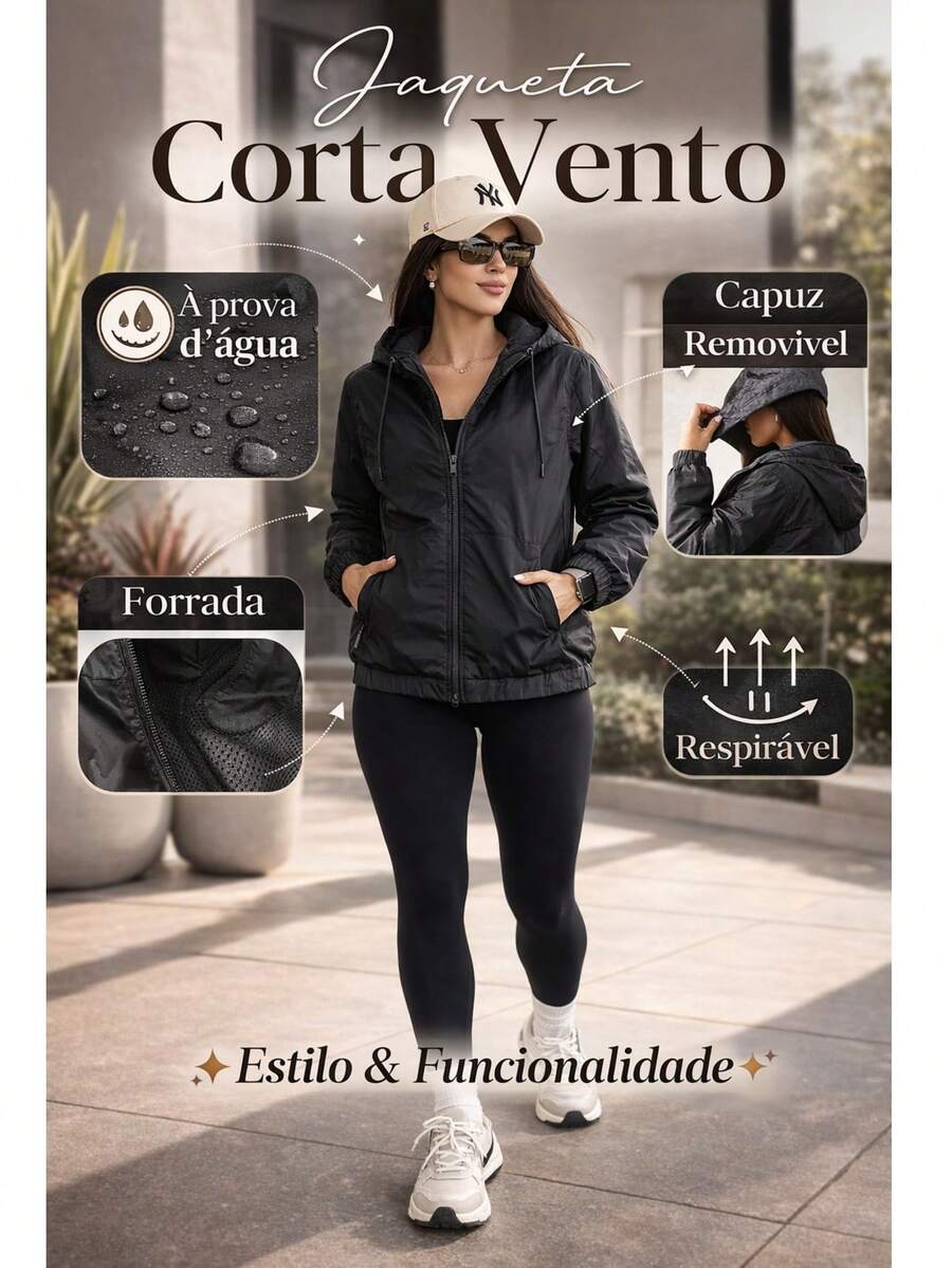 Jaqueta Helena Windproof Urban