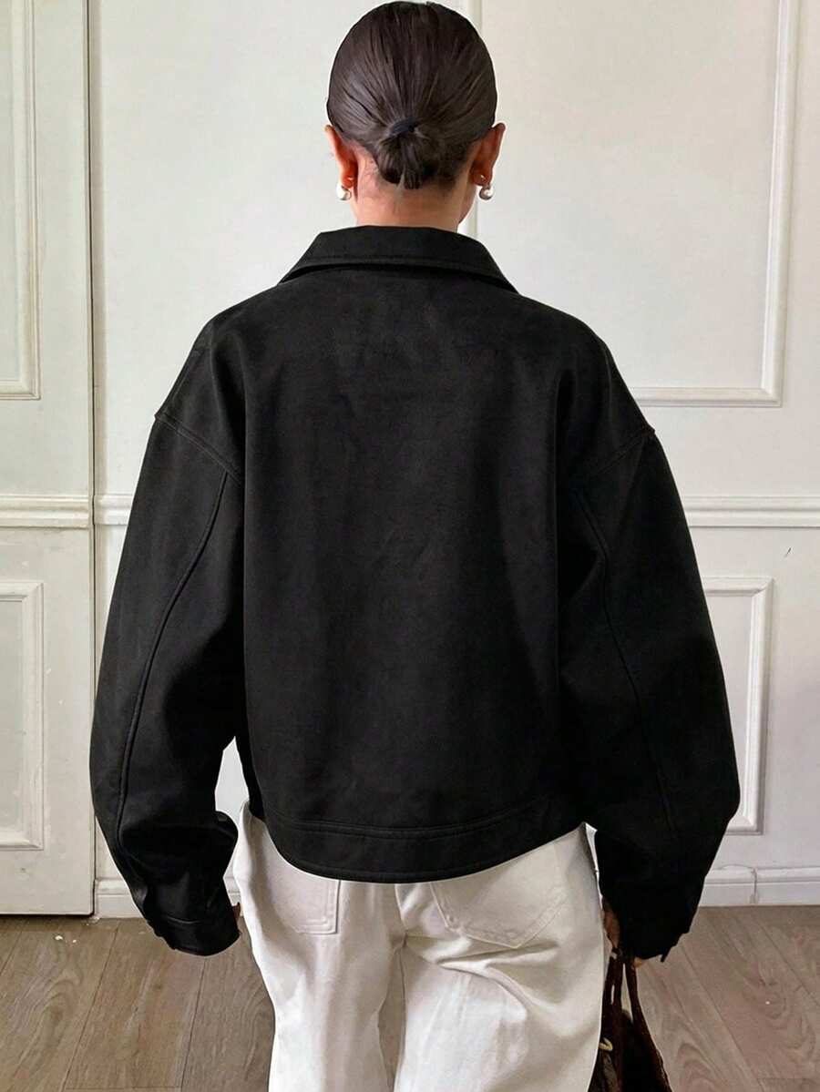 Jaqueta Aurora PU Oversized