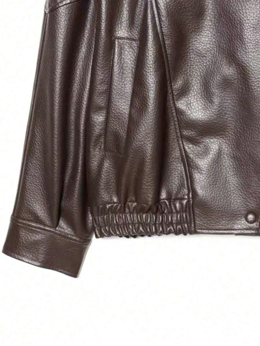 Jaqueta Valentina Leather Noir