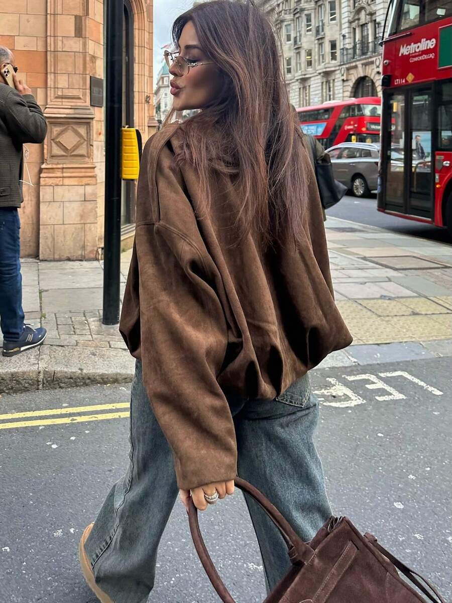 Jaqueta Luna Bomber Vintage