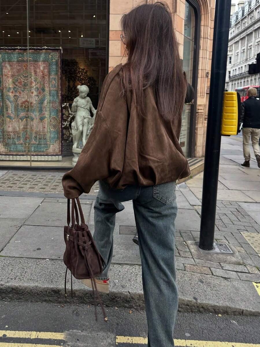 Jaqueta Luna Bomber Vintage