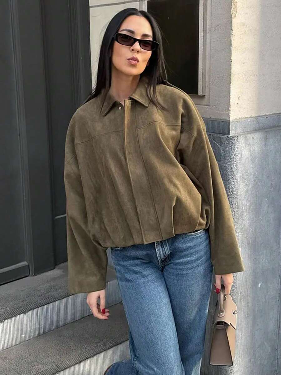 Jaqueta Luna Bomber Vintage