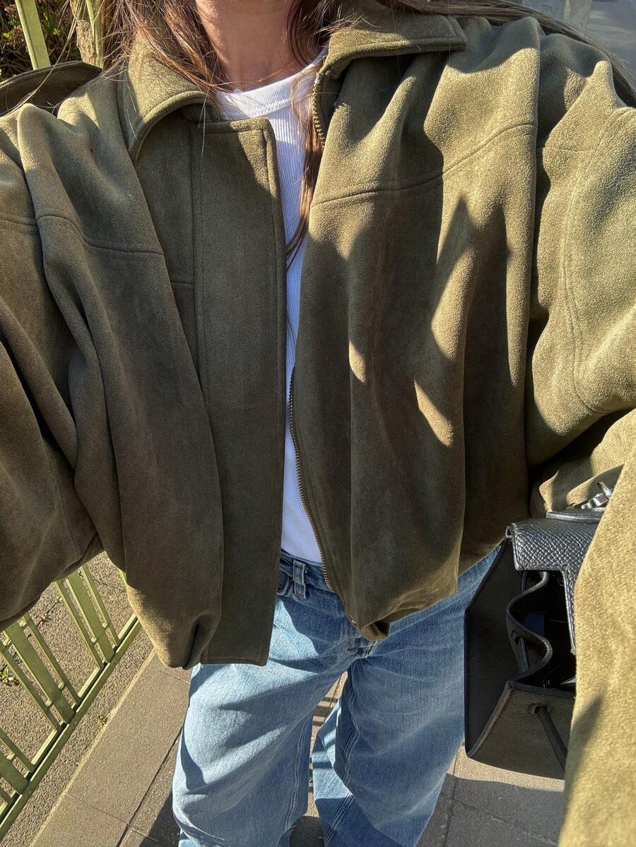 Jaqueta Luna Bomber Vintage