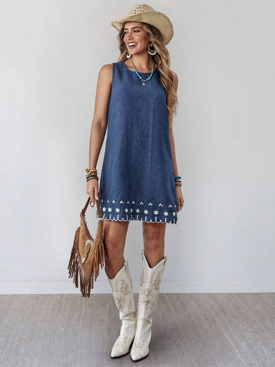 Vestido Serena Boho Natural