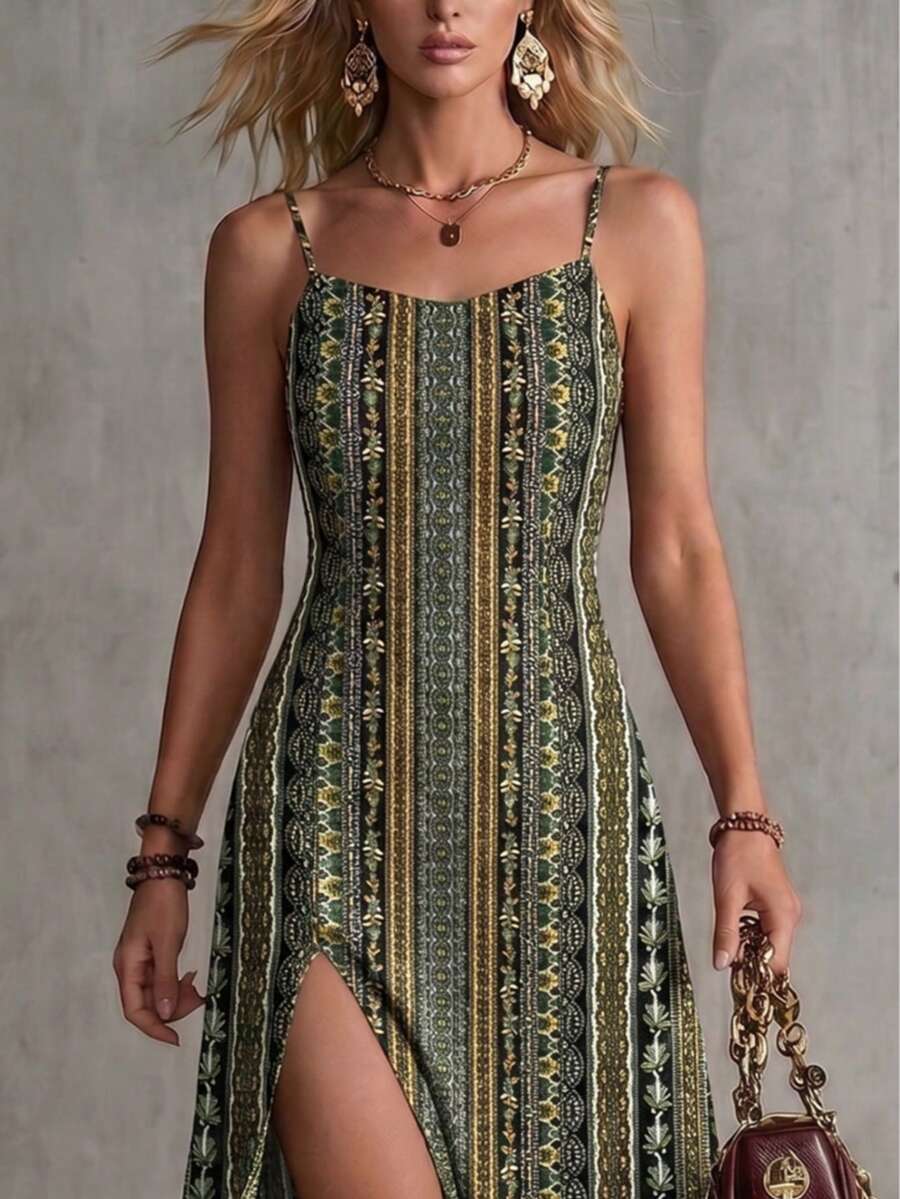 Vestido Serena Vintage Sunset