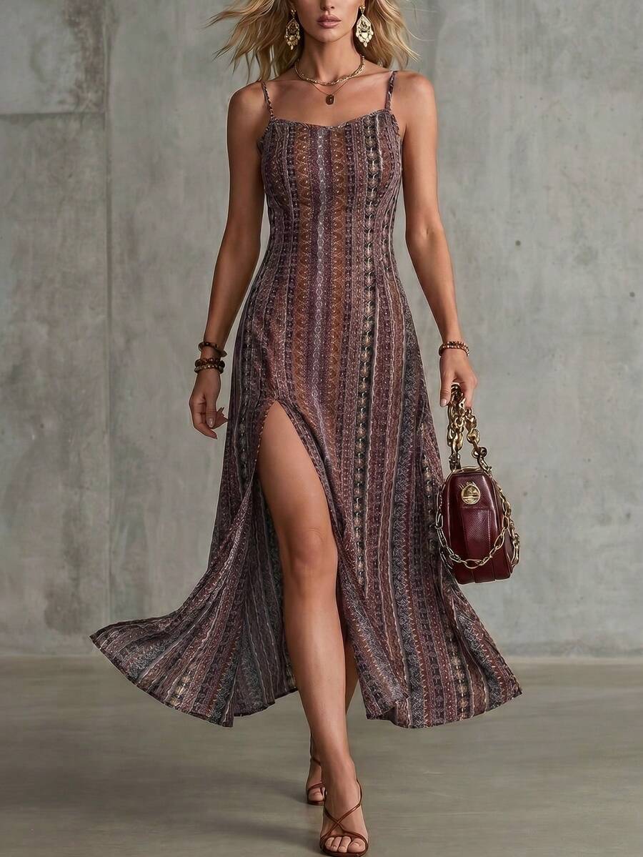 Vestido Serena Vintage Sunset