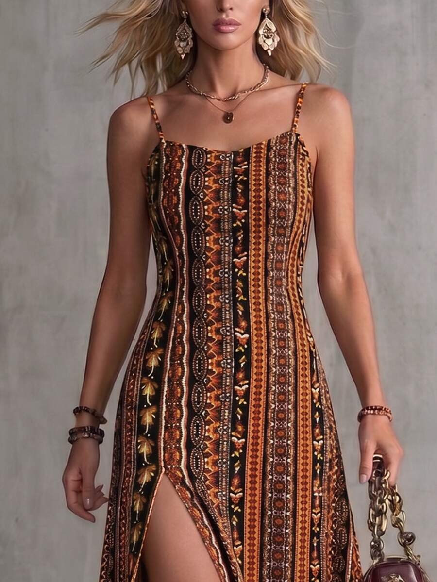 Vestido Serena Vintage Sunset