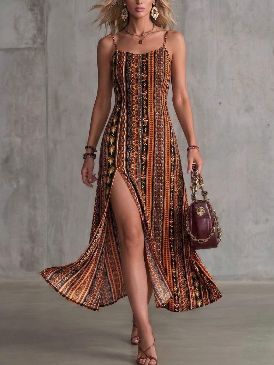 Vestido Serena Vintage Sunset