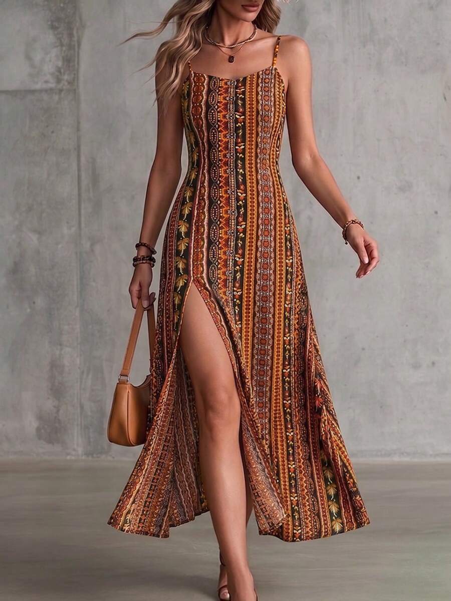 Vestido Serena Vintage Sunset