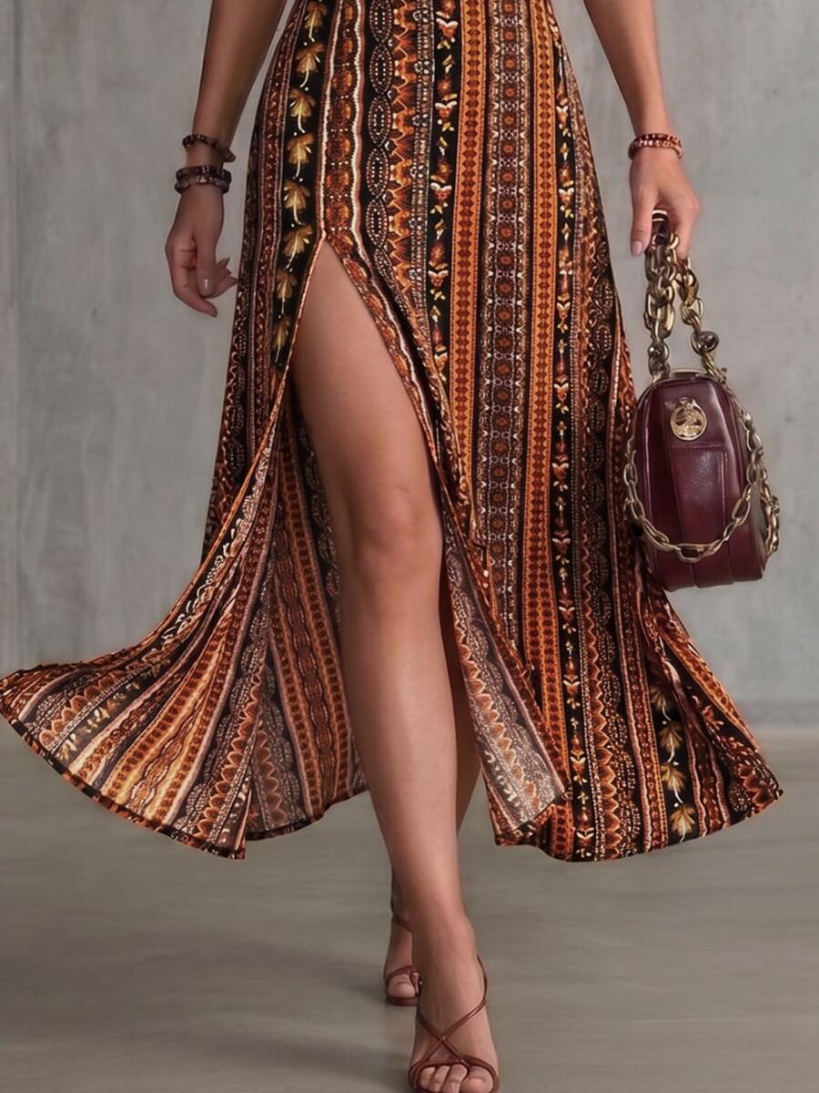 Vestido Serena Vintage Sunset