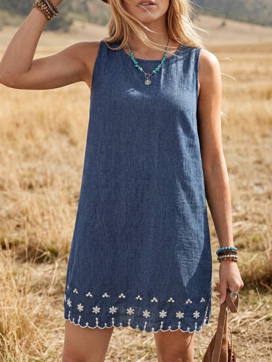 Vestido Serena Boho Natural