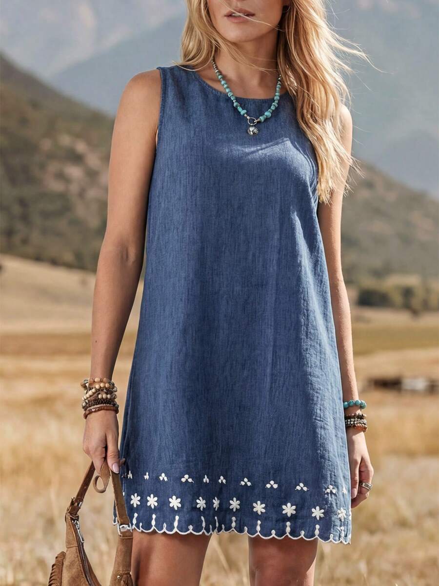 Vestido Serena Boho Natural