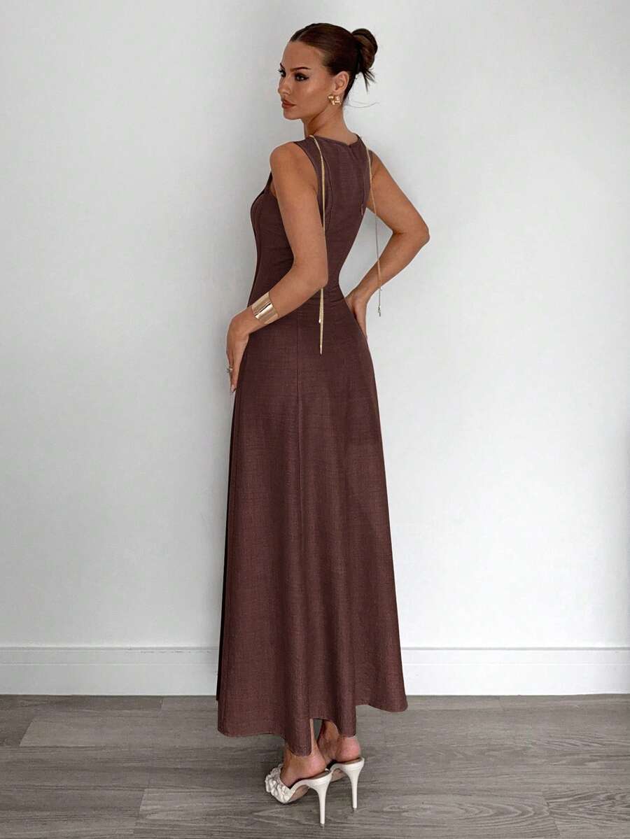 Vestido Celina Evasê Lumière
