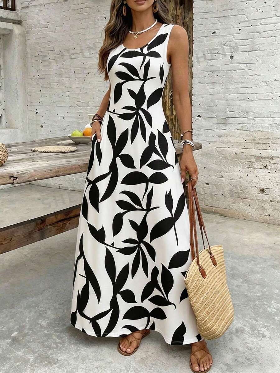Vestido Helena Retrô Listrado