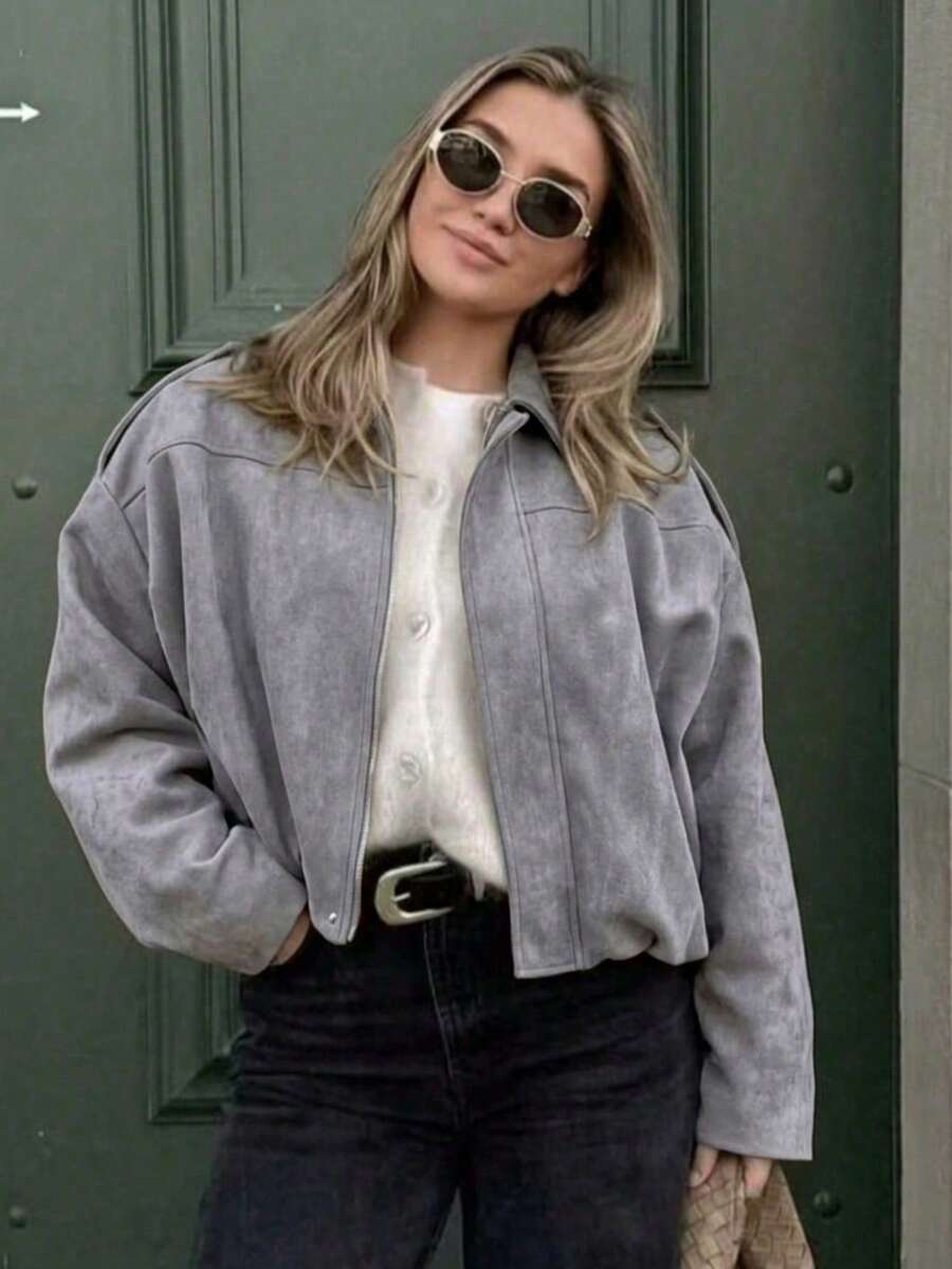 Jaqueta Isabella Bomber Elegance