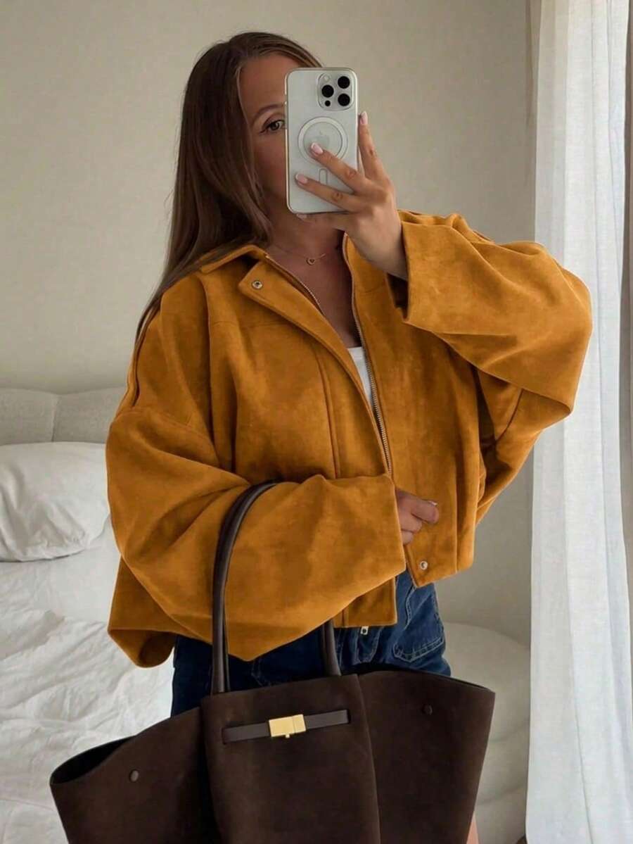 Jaqueta Isabella Bomber Elegance