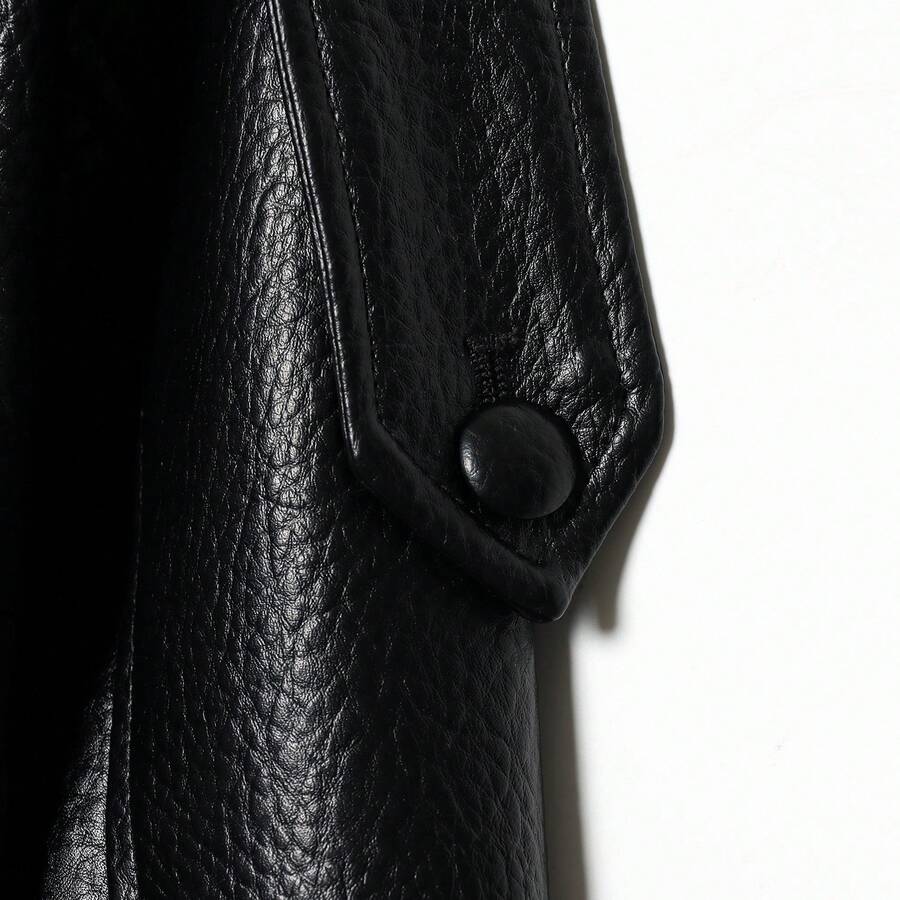 Jaqueta Camelia Leather Oversized